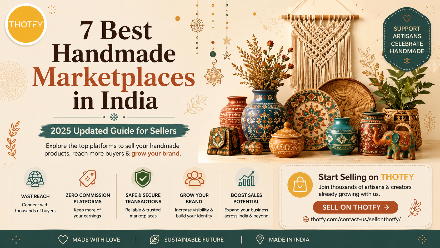 7 Best Handmade Marketplaces in India (2025 Updated Guide for Sellers)