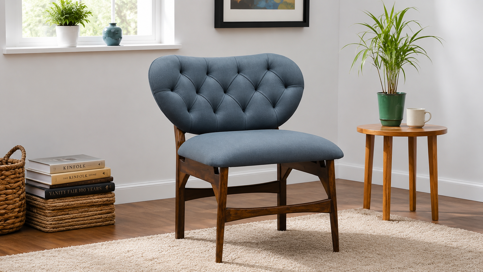 Bene Decor Twilight Tufted Accent Chair