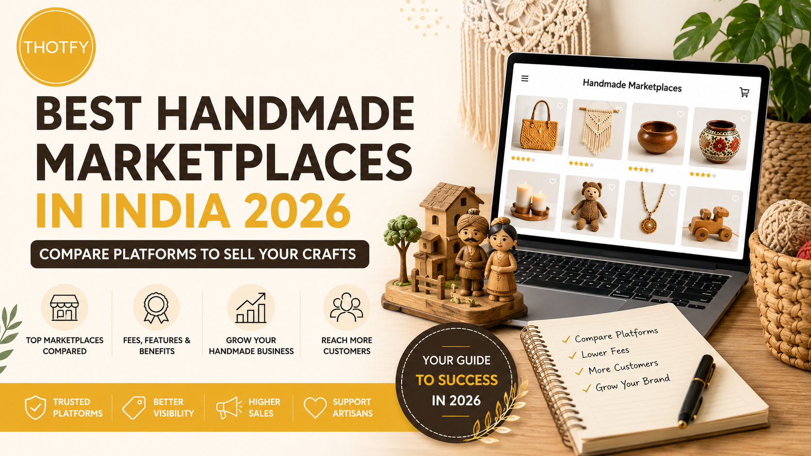 Best handmade marketplaces in India 2026