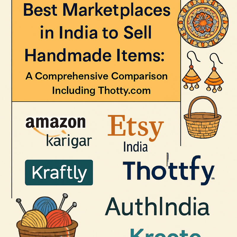 Best Marketplaces in India to Sell Handmade