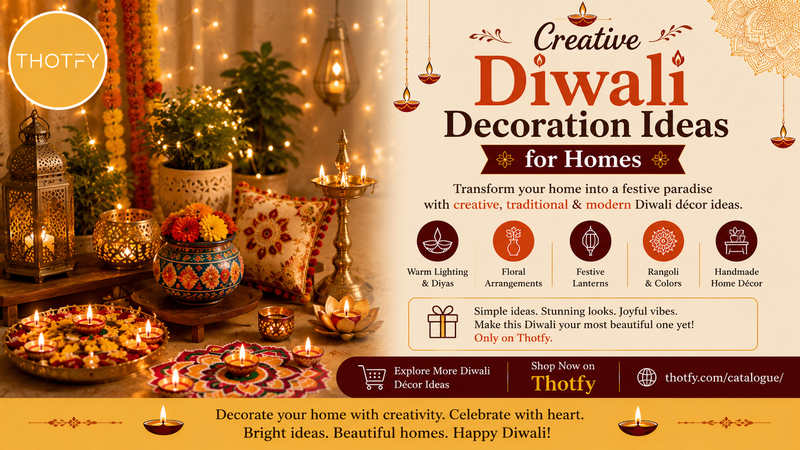 Creative Diwali Decoration Ideas for Homes: Top Styling Tips