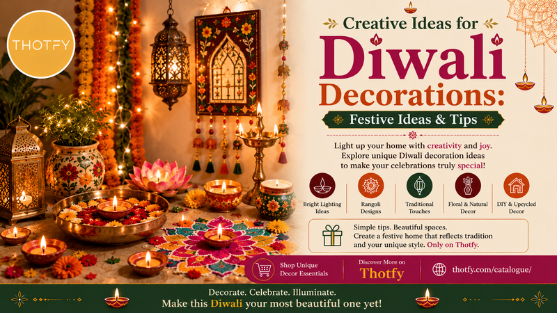 Creative Ideas for Diwali Decorations: Festive Ideas & Tips