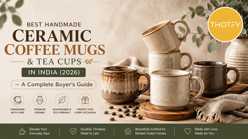Best Handmade Ceramic Coffee Mugs & Tea Cups in India (2026) | Complete Buyer's Guide