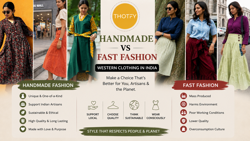 Handmade vs fast fashion: choose wisely