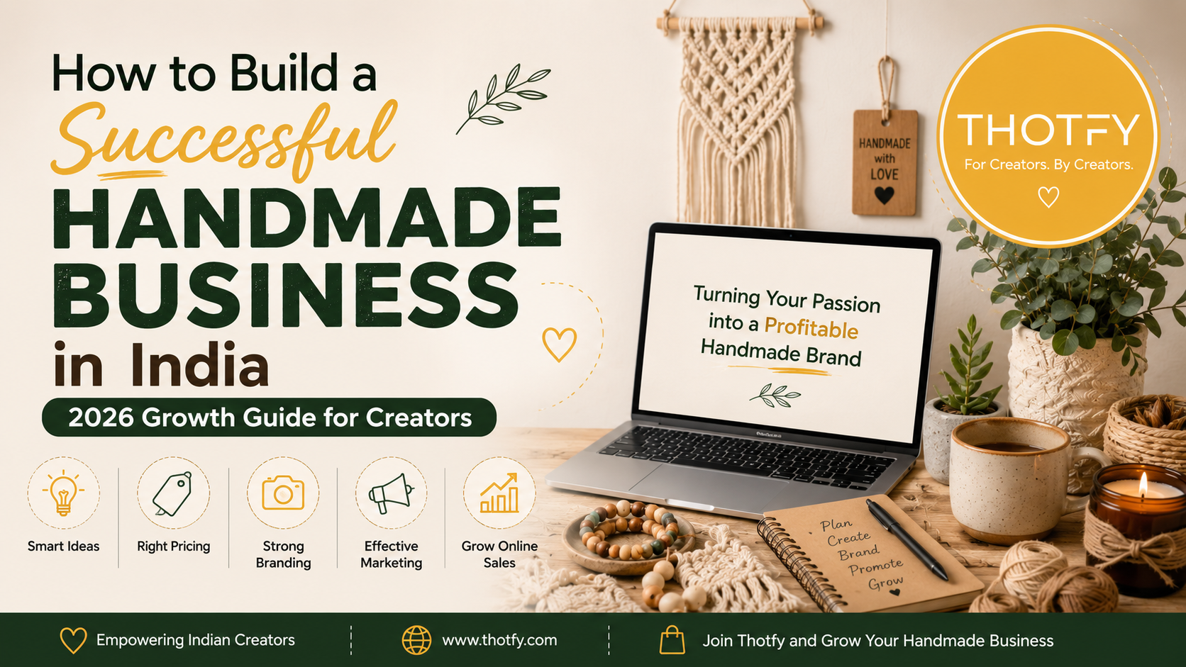 How to build a handmade business