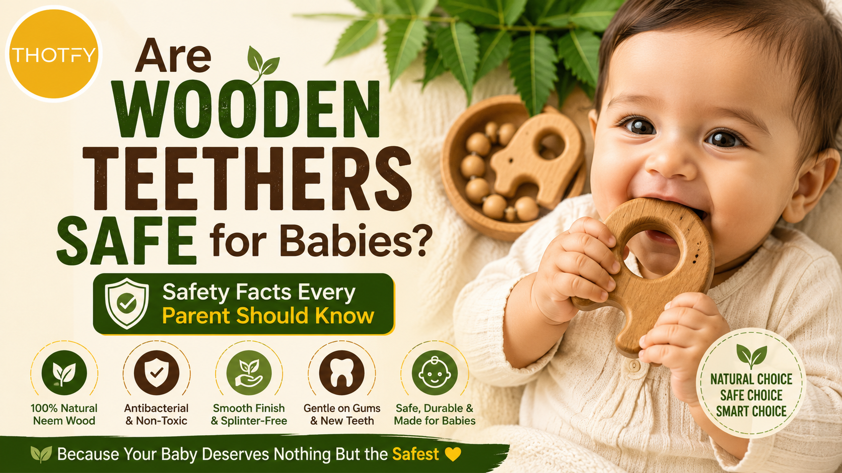 Are Wooden Teethers Safe for Babies?