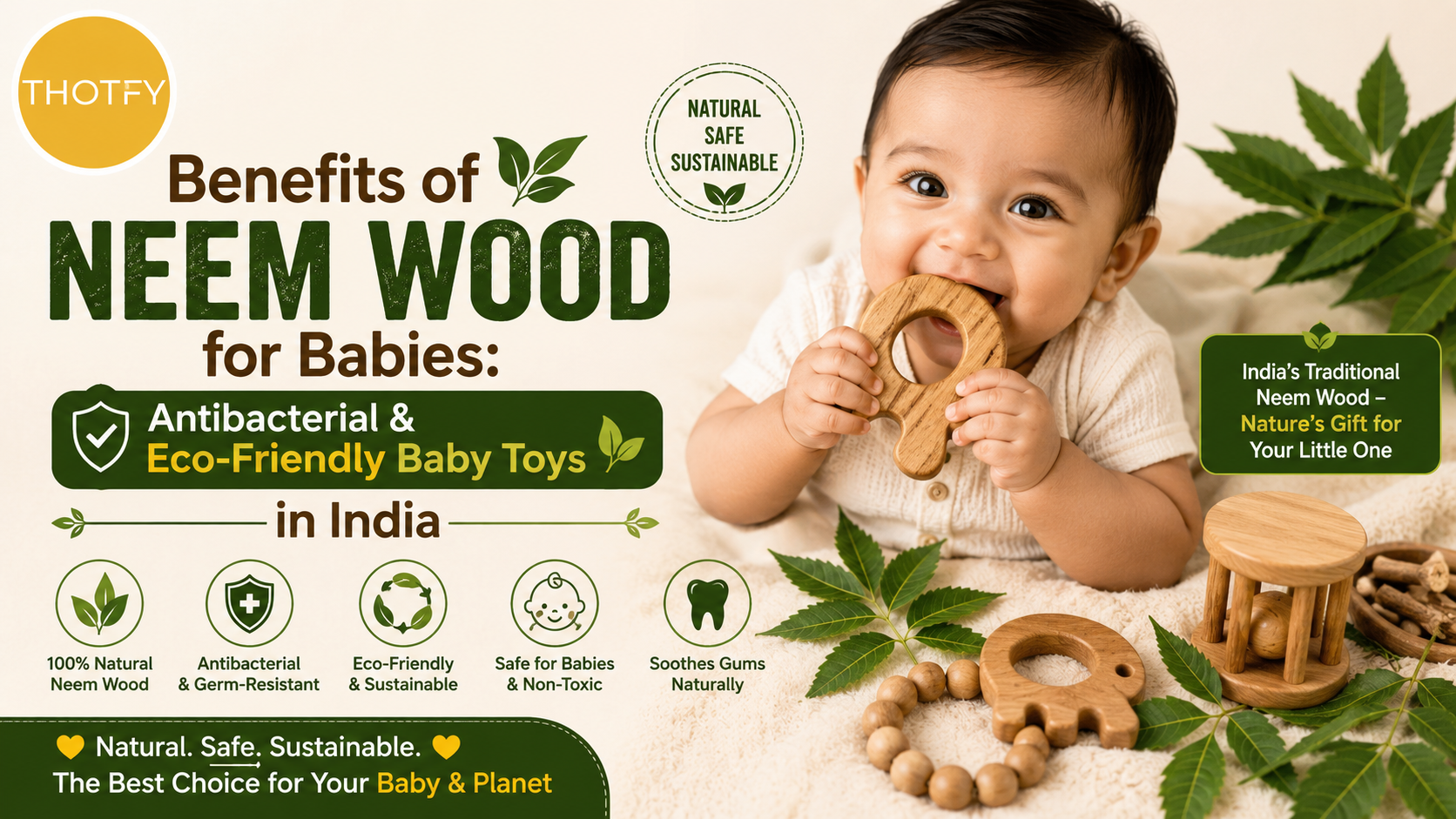 Benefits of Neem Wood for Babies
