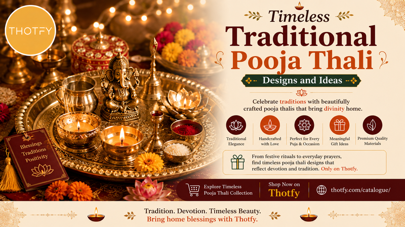 Timeless Traditional Pooja Thali Designs and Ideas