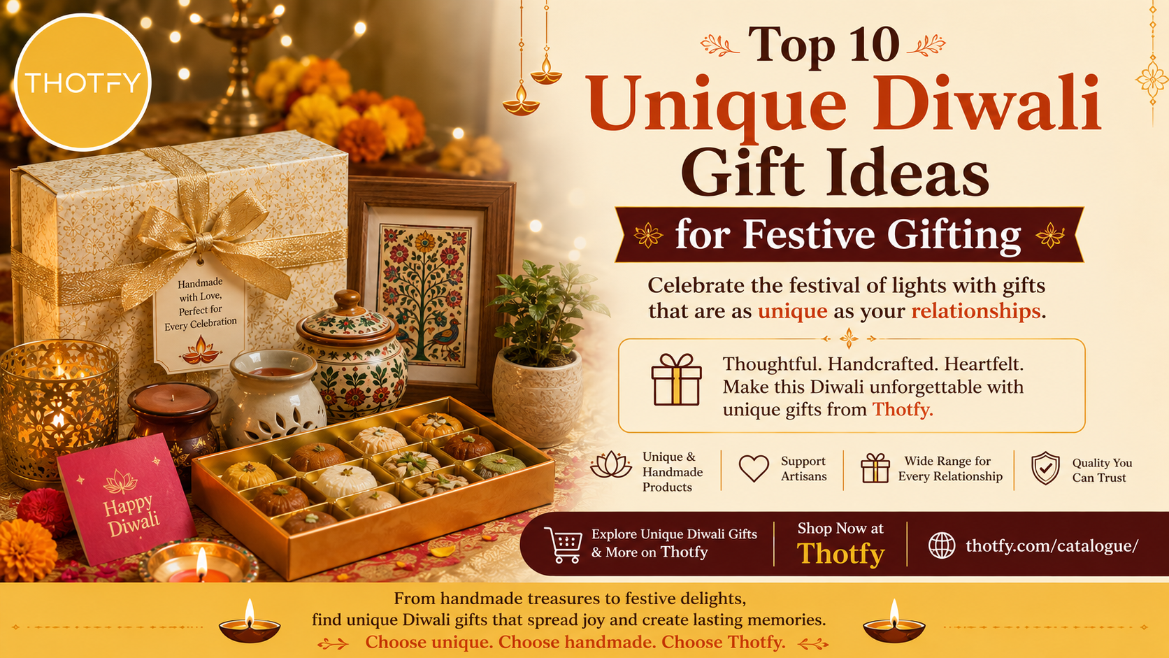 Top 10 Unique Diwali Gift Ideas for Festive Gifting