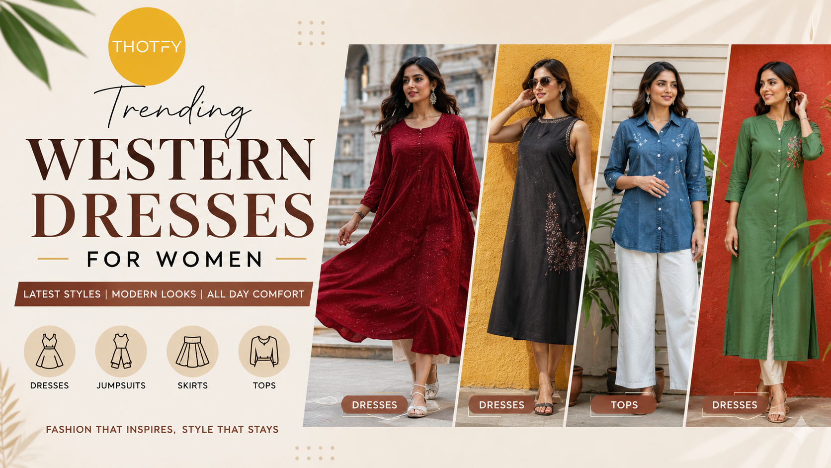 Top Trending Western Dresses for Women in 2026 – What’s Hot Right Now
