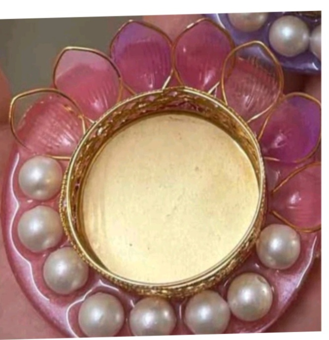 3 inch Resin tea light/diya holder