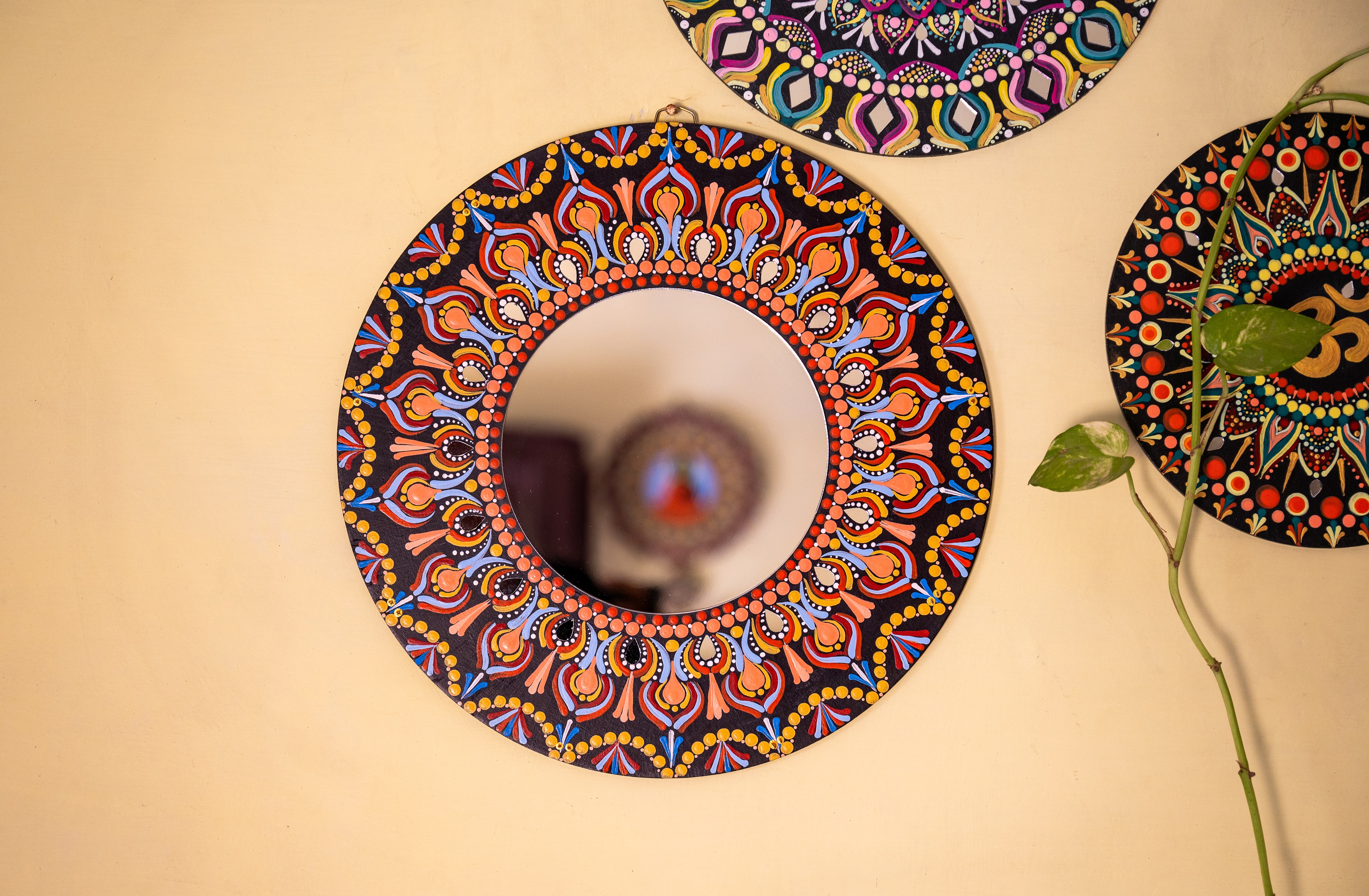 Abha Mirror Mandala 12 inch