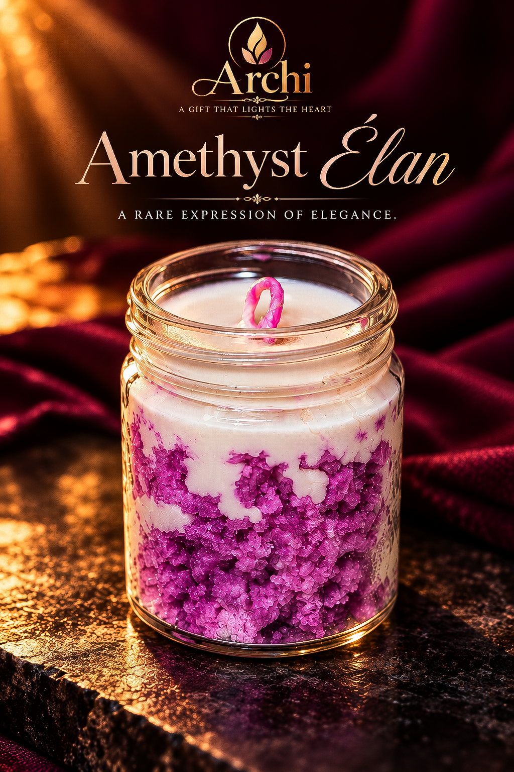 💜 Amethyst Élan — A Rare Expression of Elegance. ✨