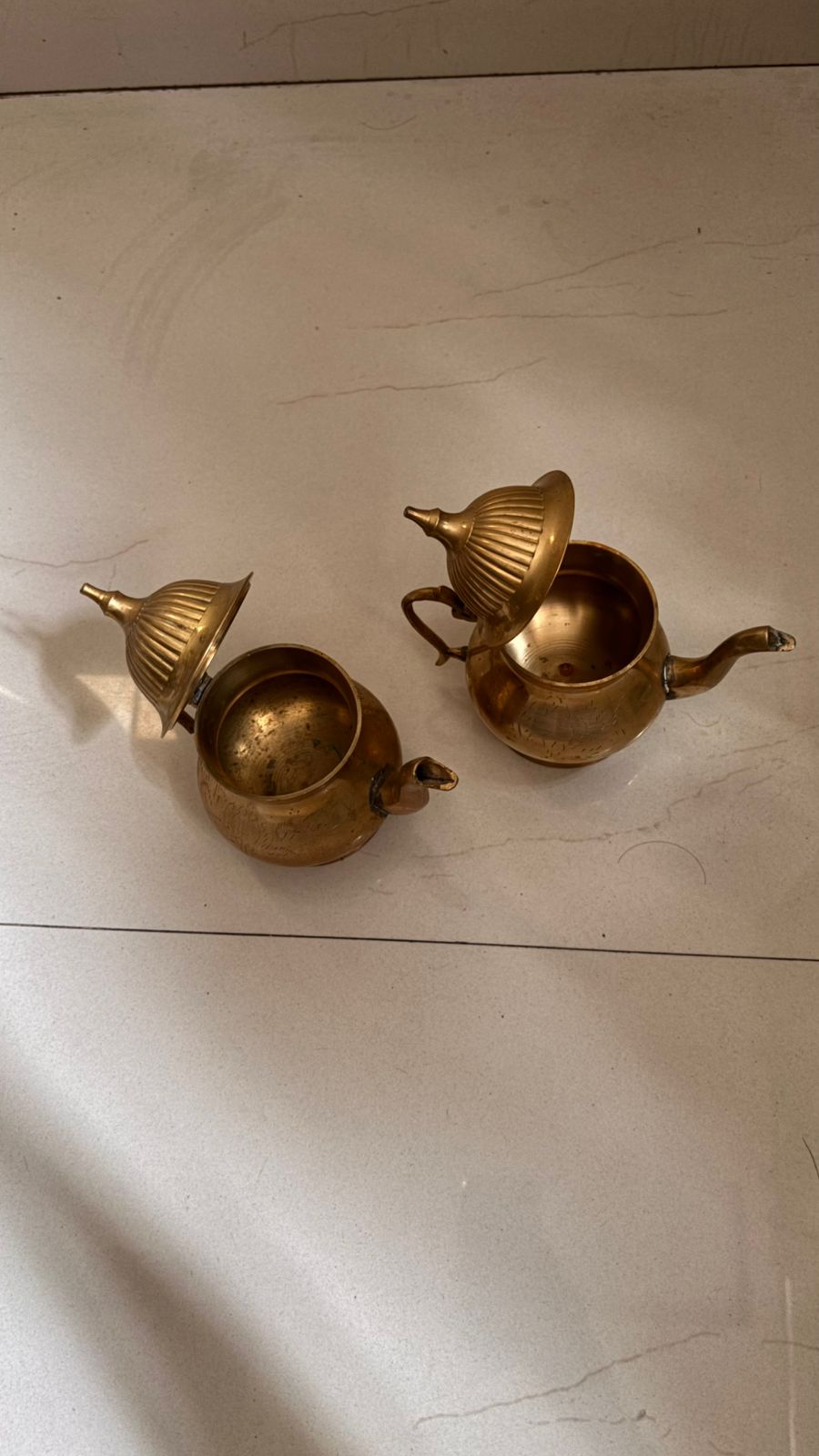 Antique Brass Kettle