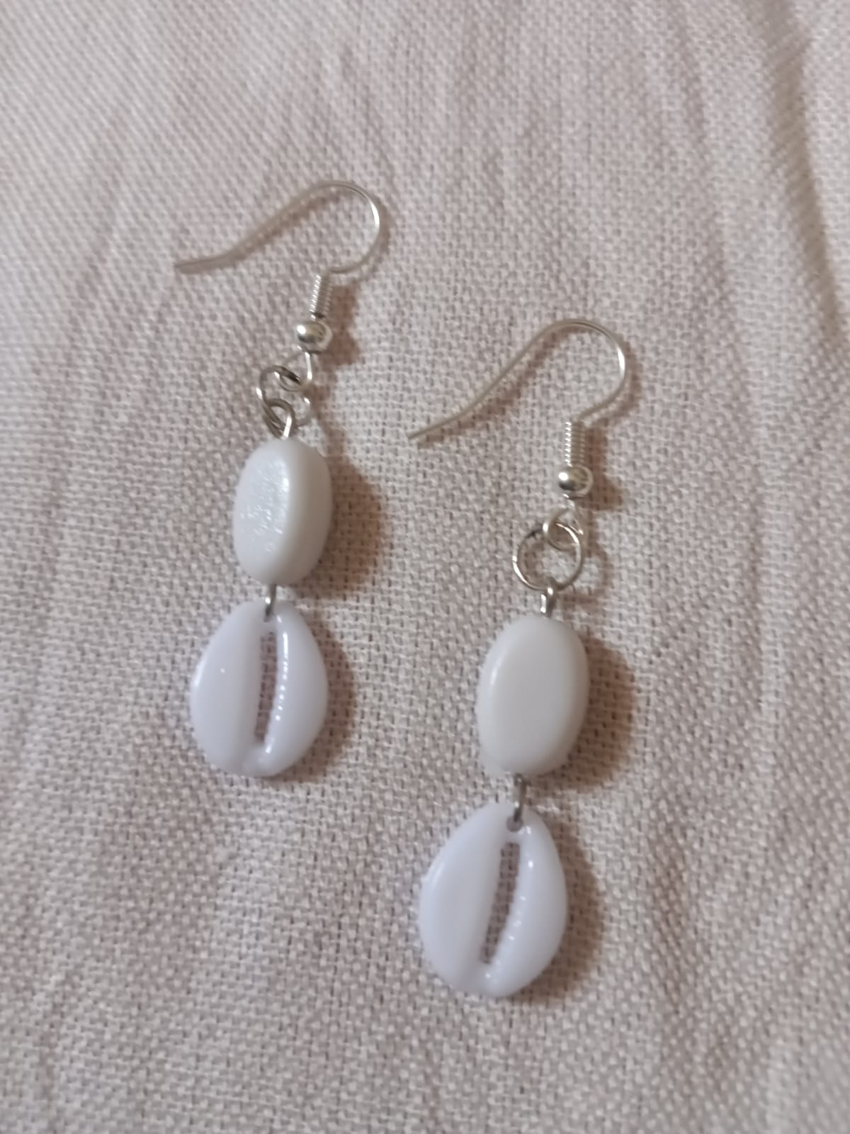 Boho Cowrie Shell Dangle Earrings