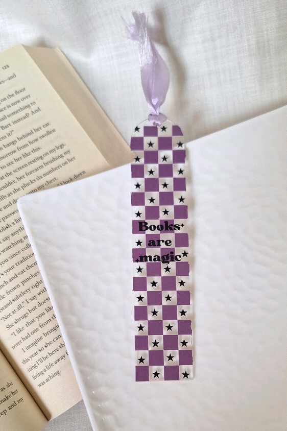Books are magic bookmark | bookmarks for fantasy readers