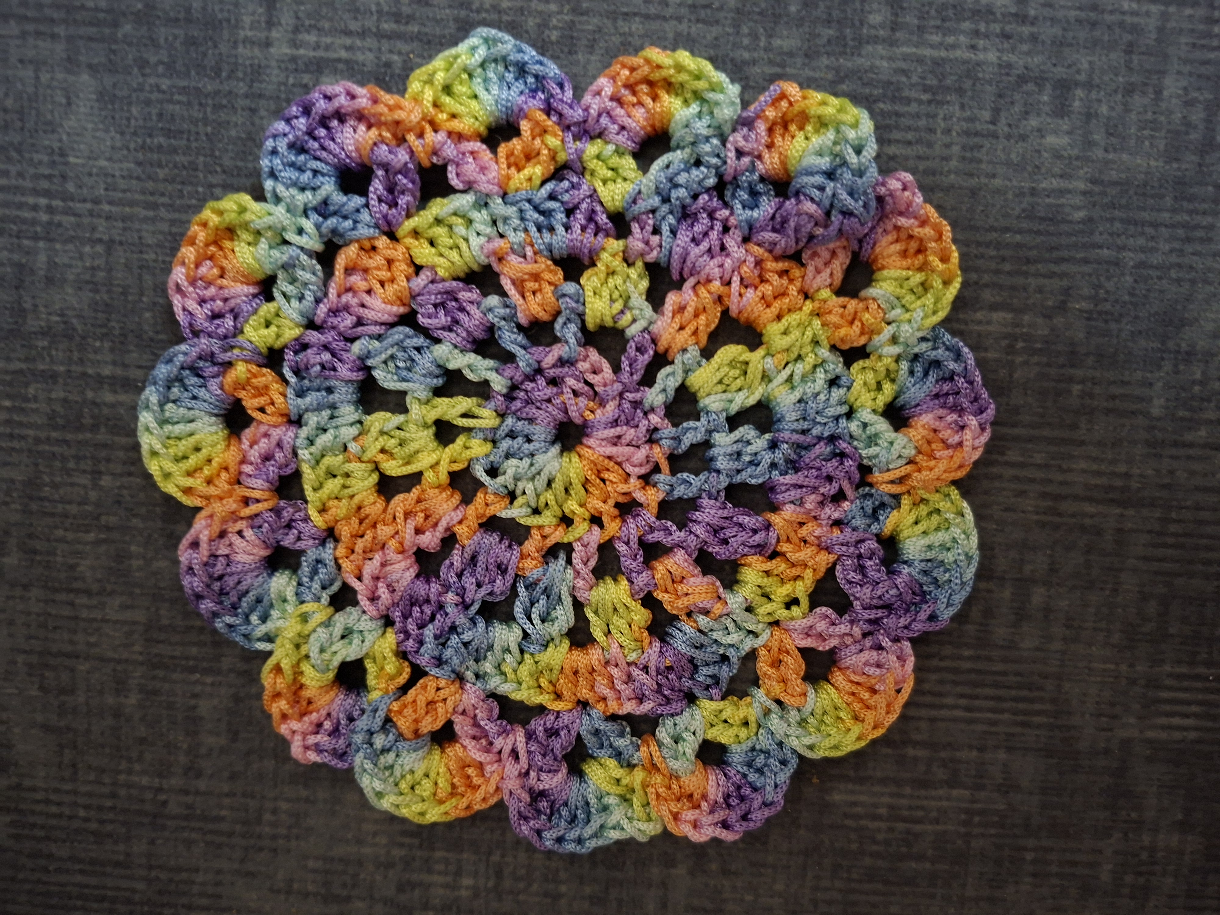 Crochet Doily Coaster