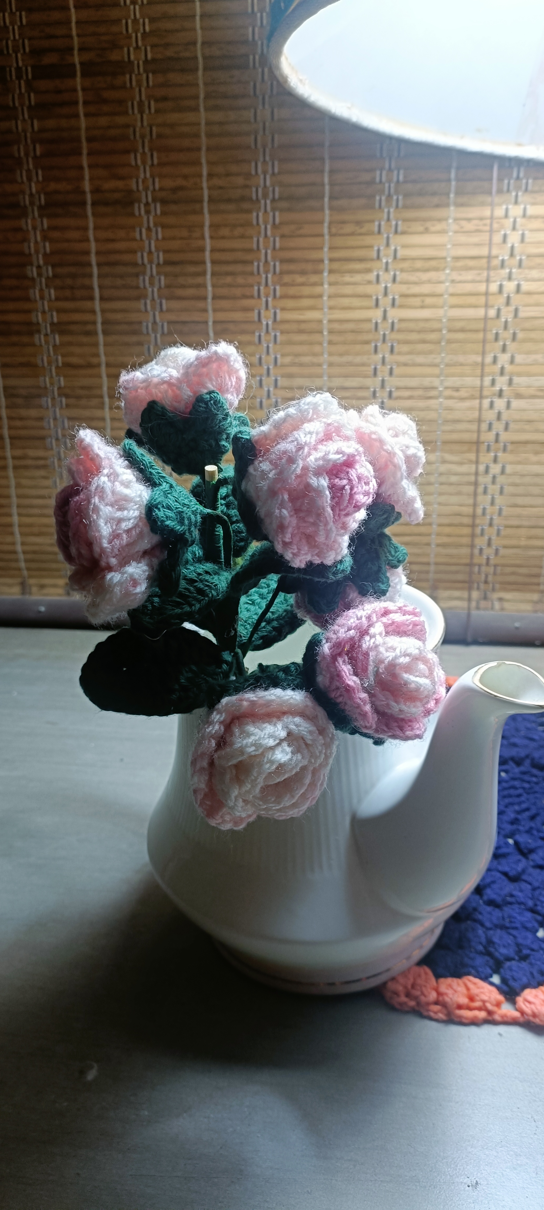 Crochet flower bouquet