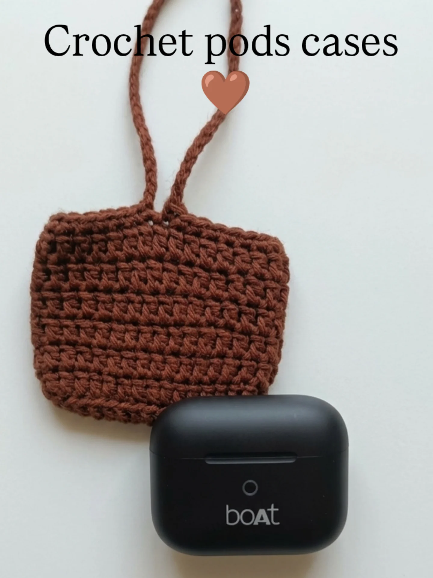 crochet pods case
