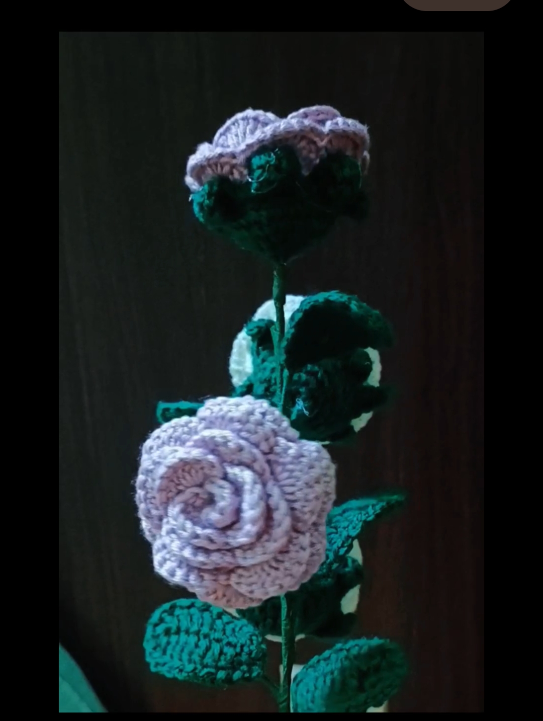 Crochet Rose bouquet