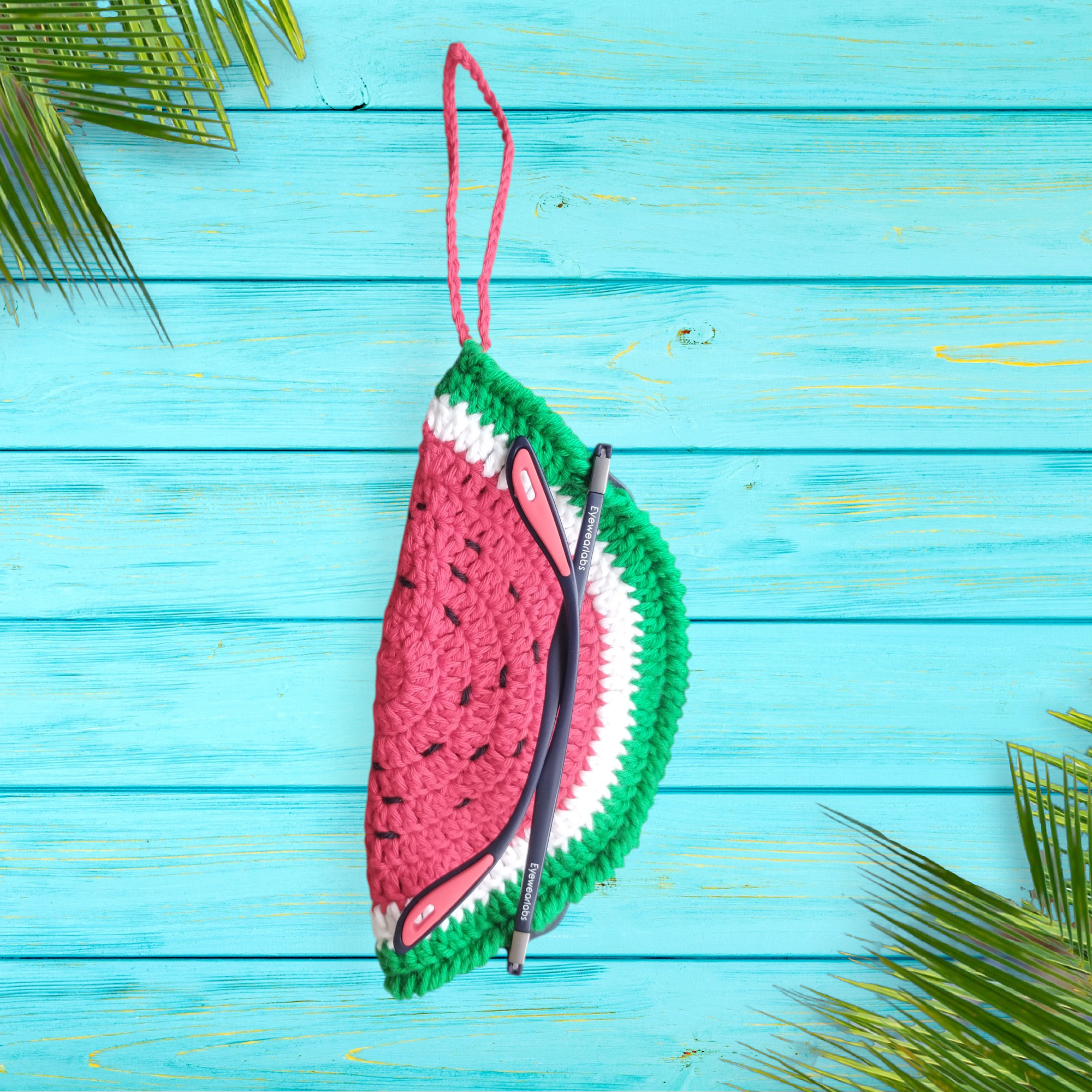 Handmade Crochet Sunglasses Case | Soft Protective Eyewear Pouch for Sunglasses & Glasses