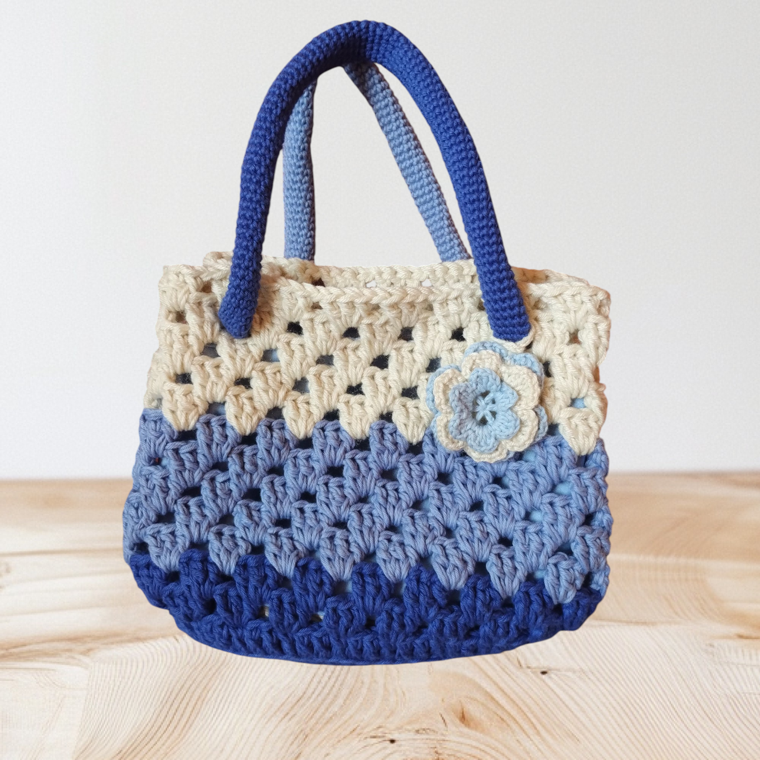 Handmade Crochet Tote Bag for Women | Stylish Crochet Shoulder Bag for Everyday Use