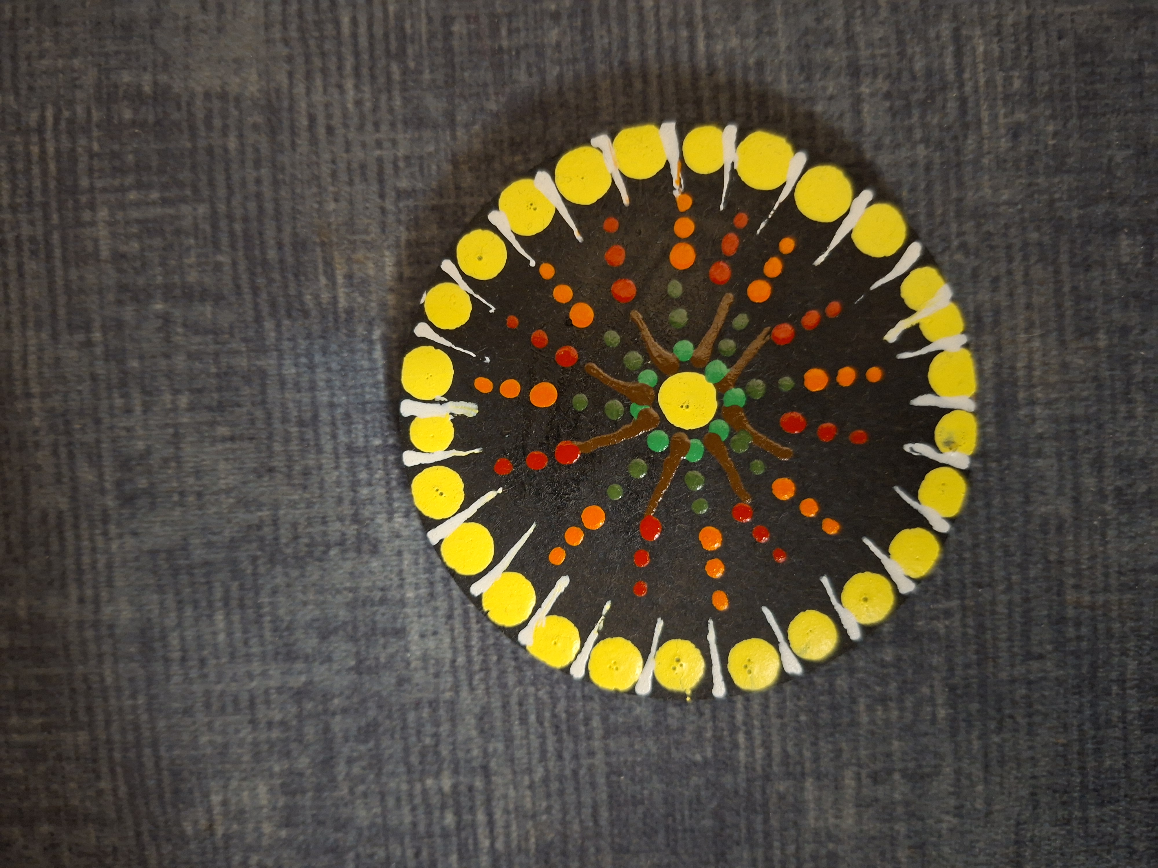 Decorative fridge magnet