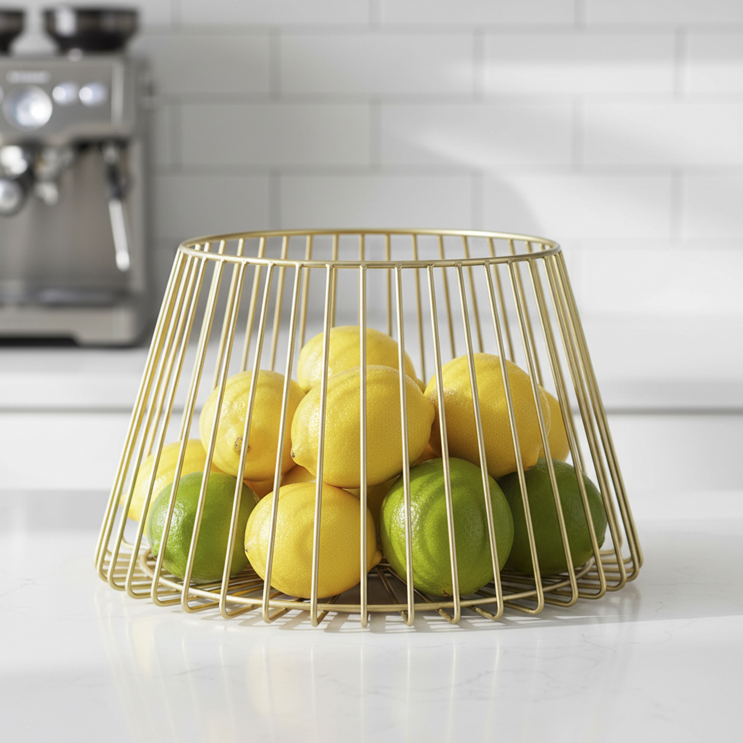 Decorative Insect-Resistant Fruit and Vegetables Basket. Fruit Storage Basket for Kitchen, Dining Table, Living Room.