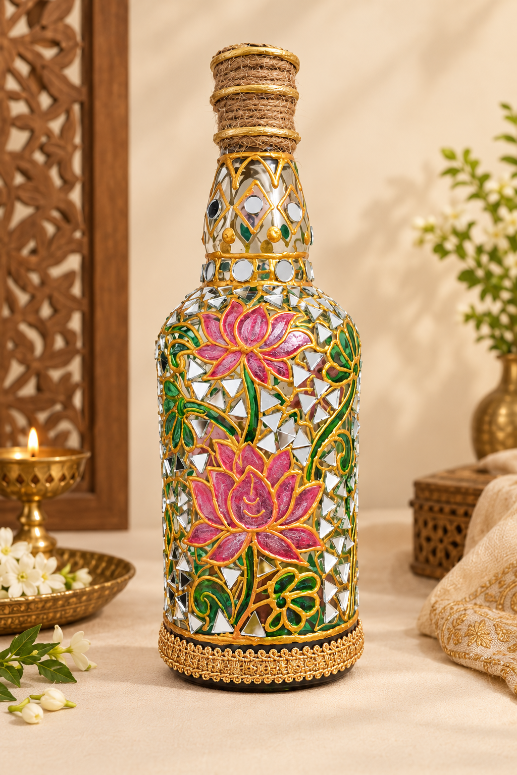 Designer Glass bottle