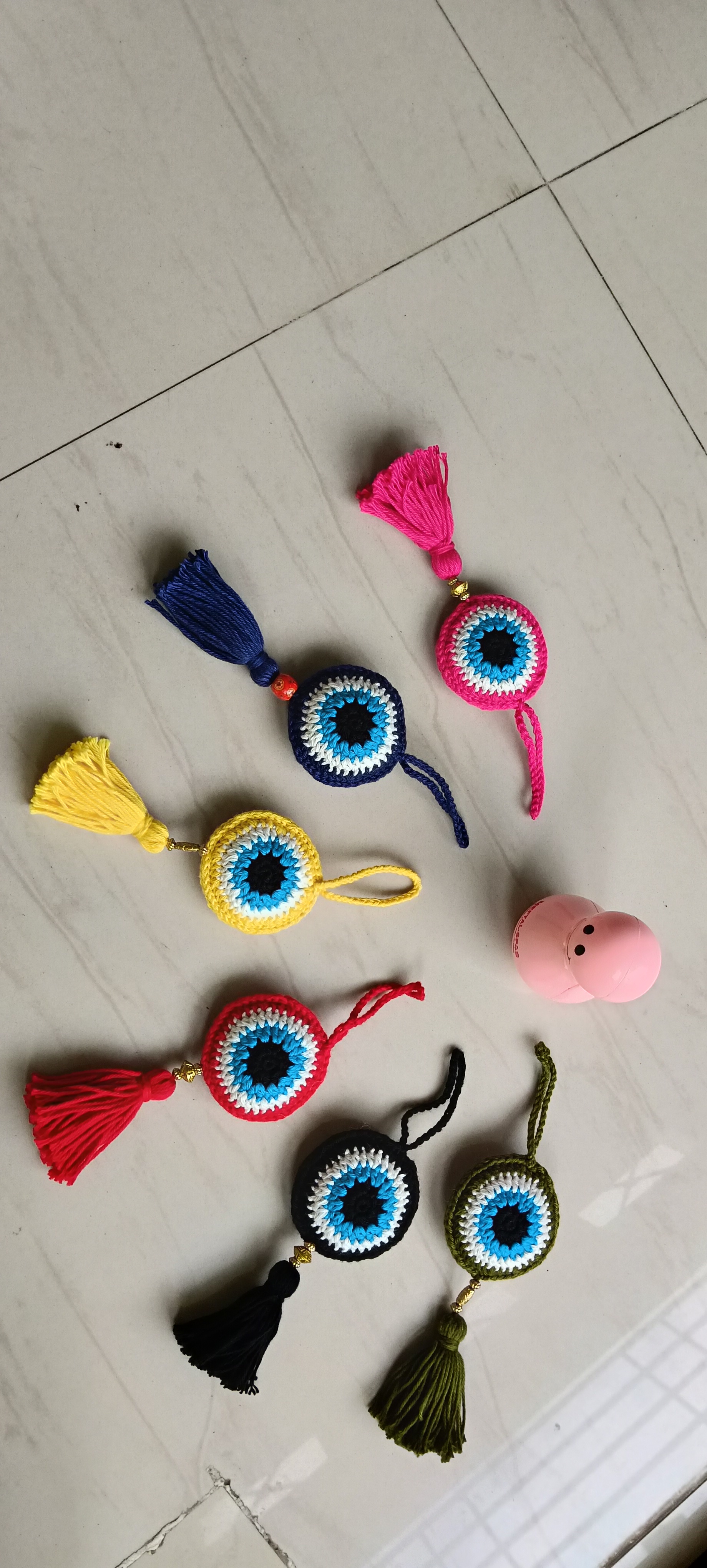 Evil eye charm