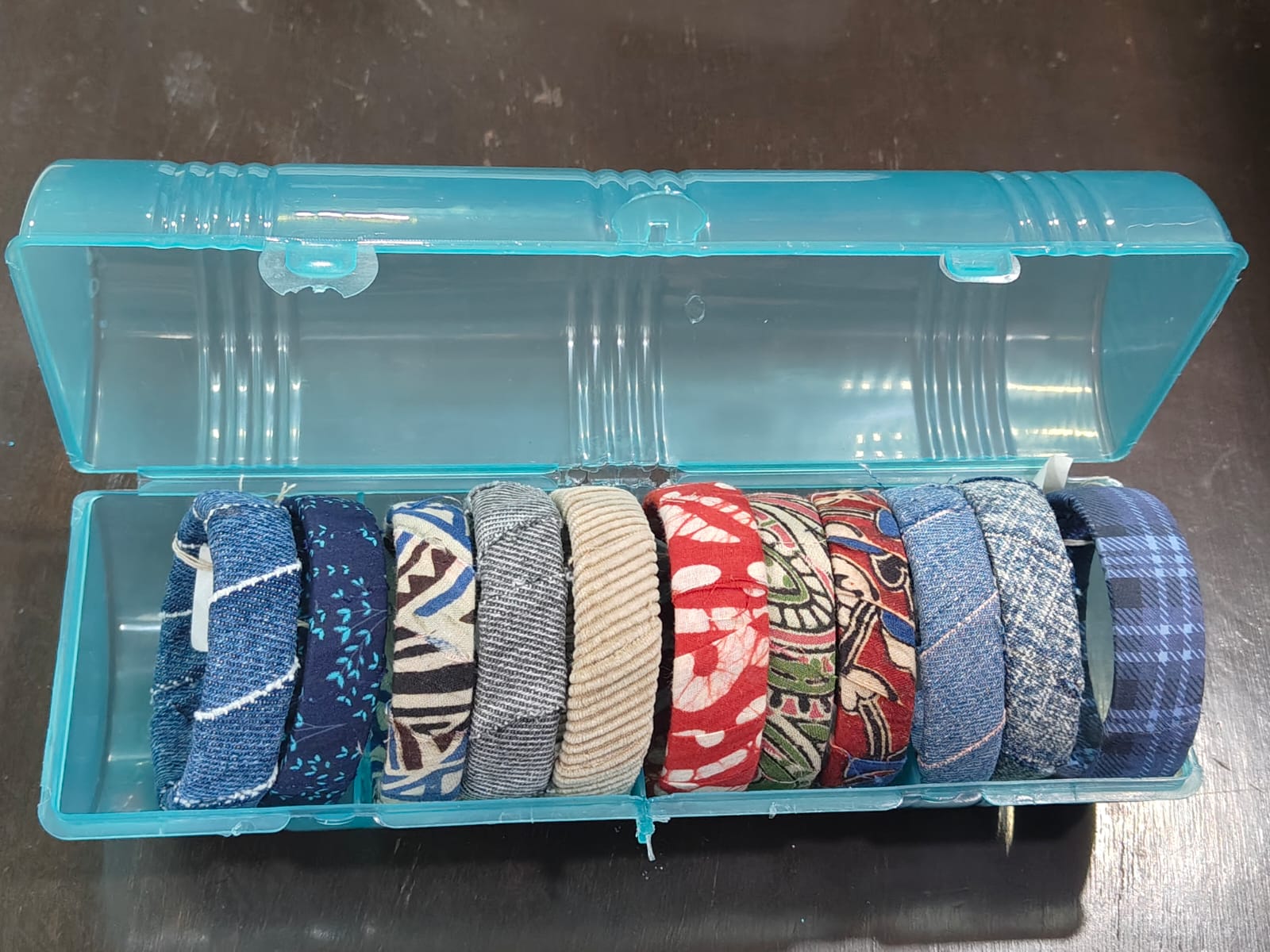 Fabric bangles