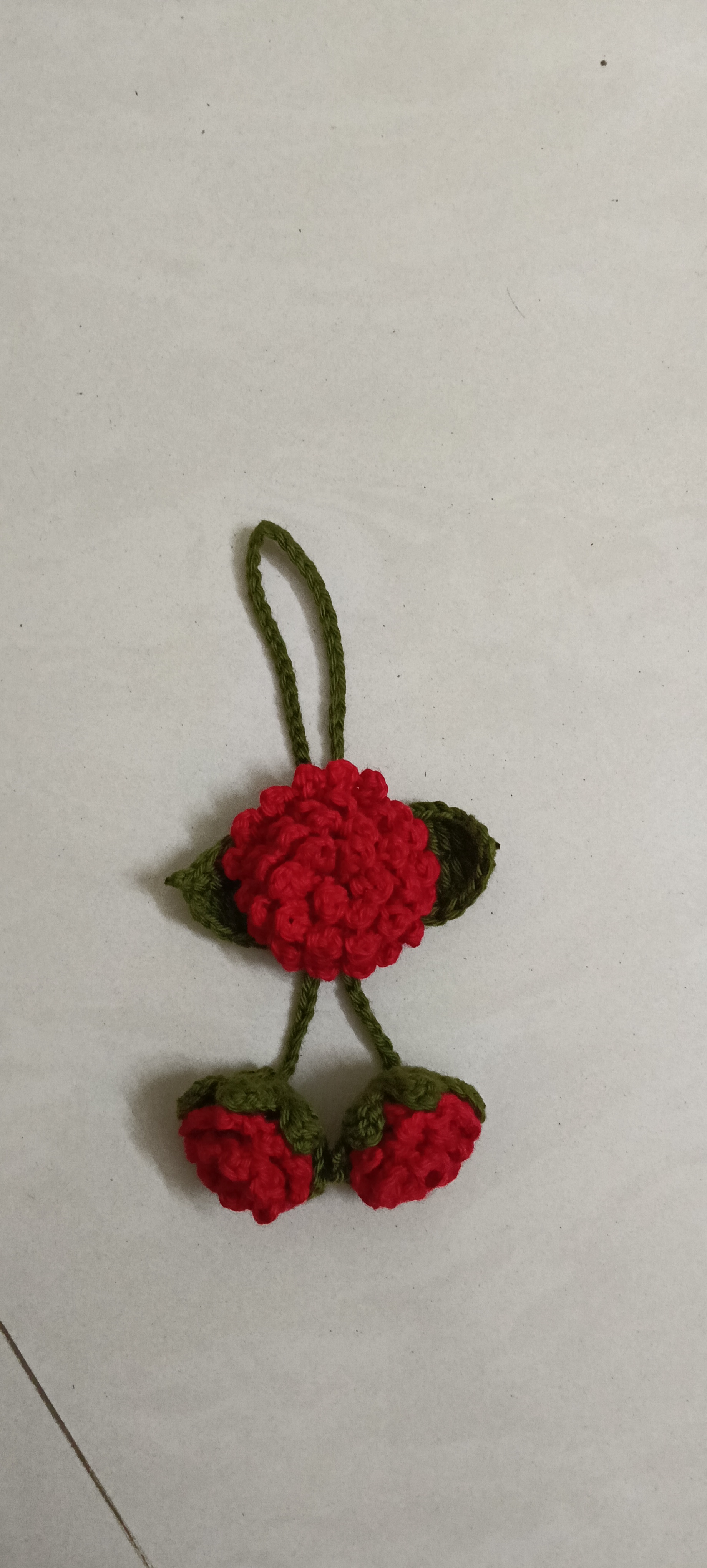 Flower keychain