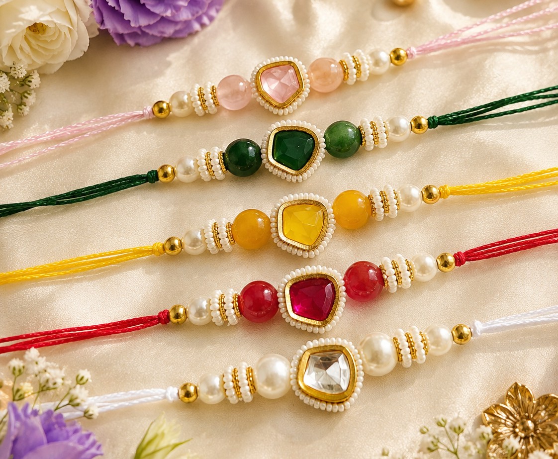 Gemstone Grace Rakhi