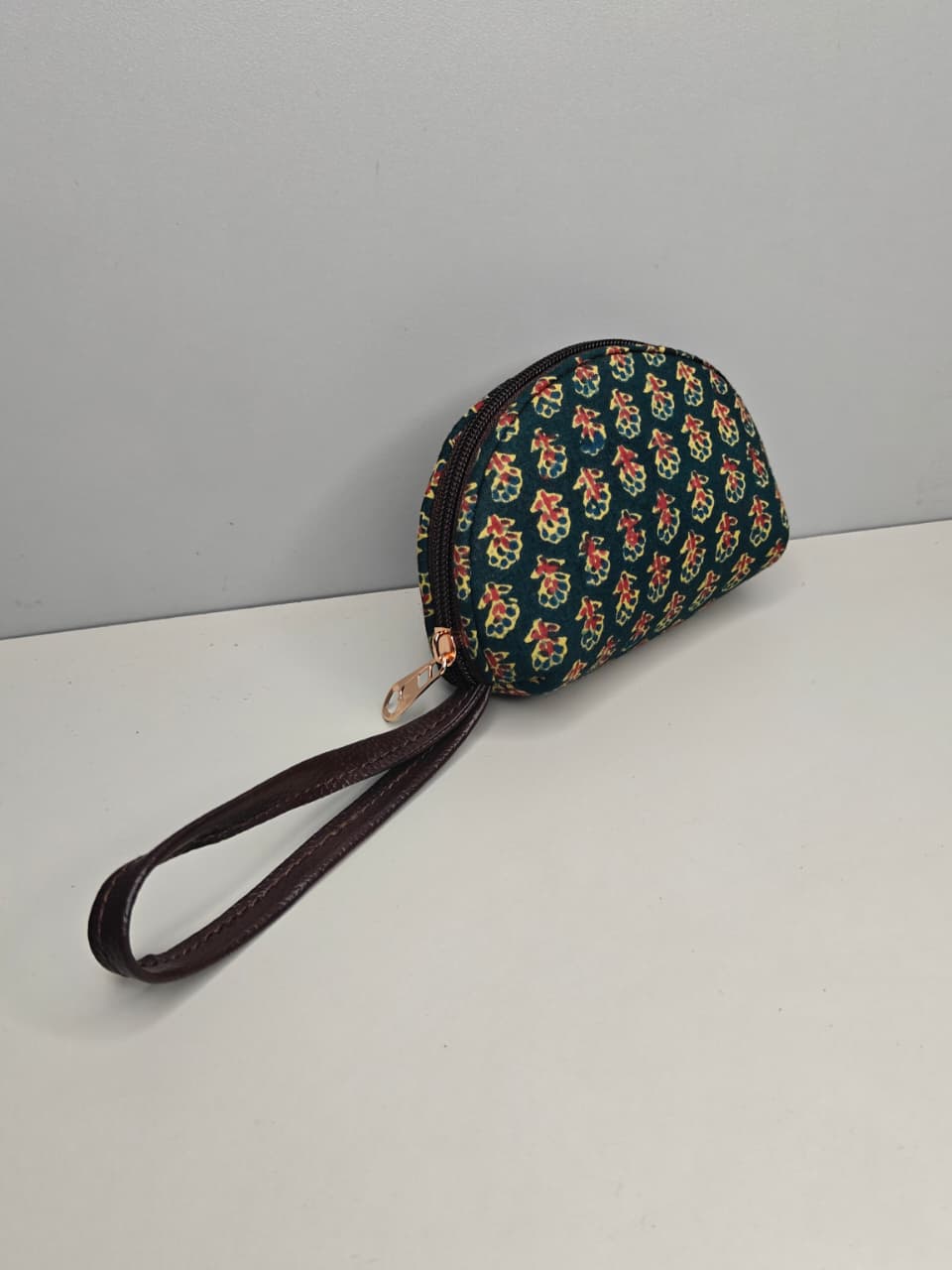 Hand Block Printed Fabric coin Pouch