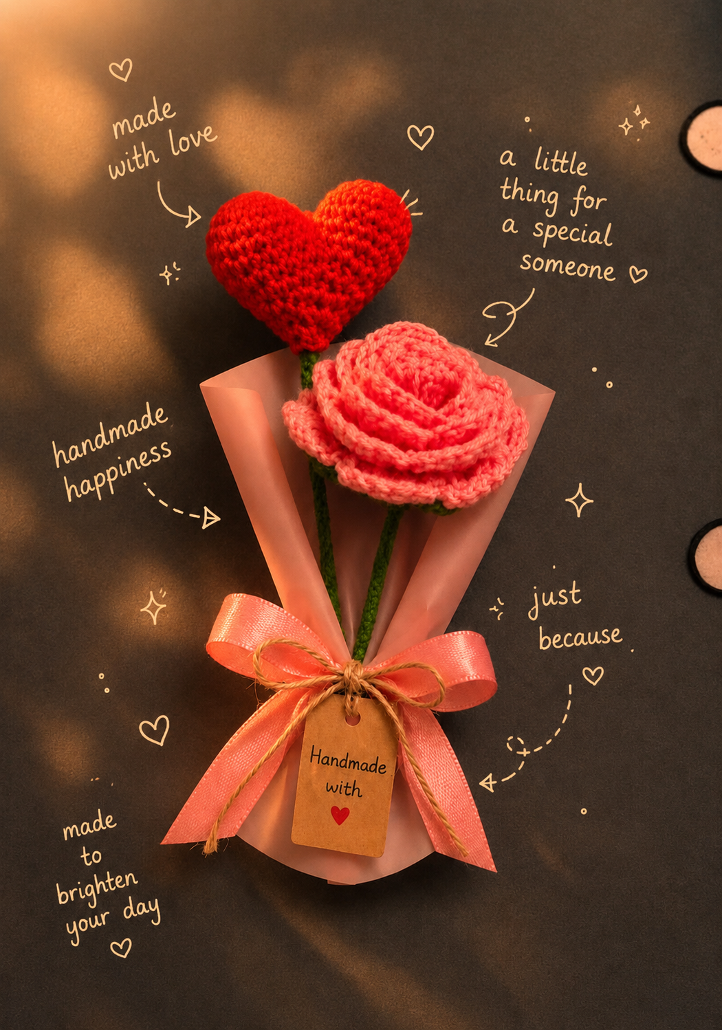 Handmade Crochet flower bouquet 💐 | gifting bouquet|