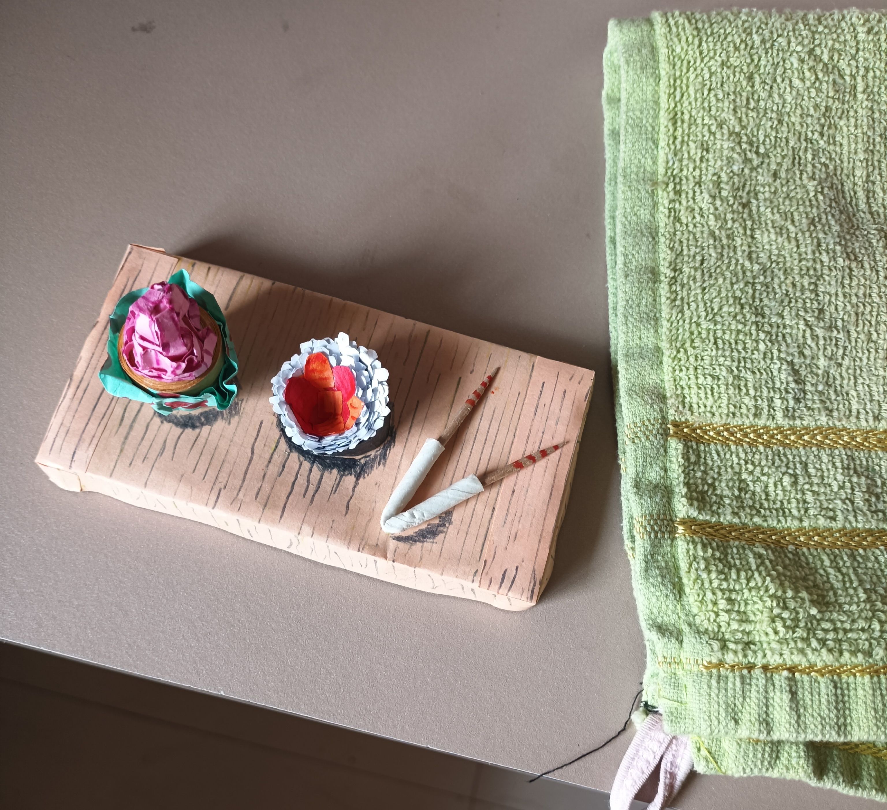 Handmade Paper Mini Treats – Cute Dessert Set