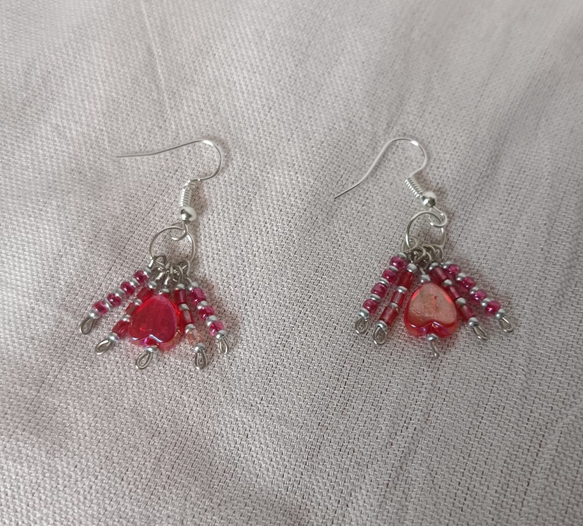 Serenity Beaded Waterfall Drop Earrings
