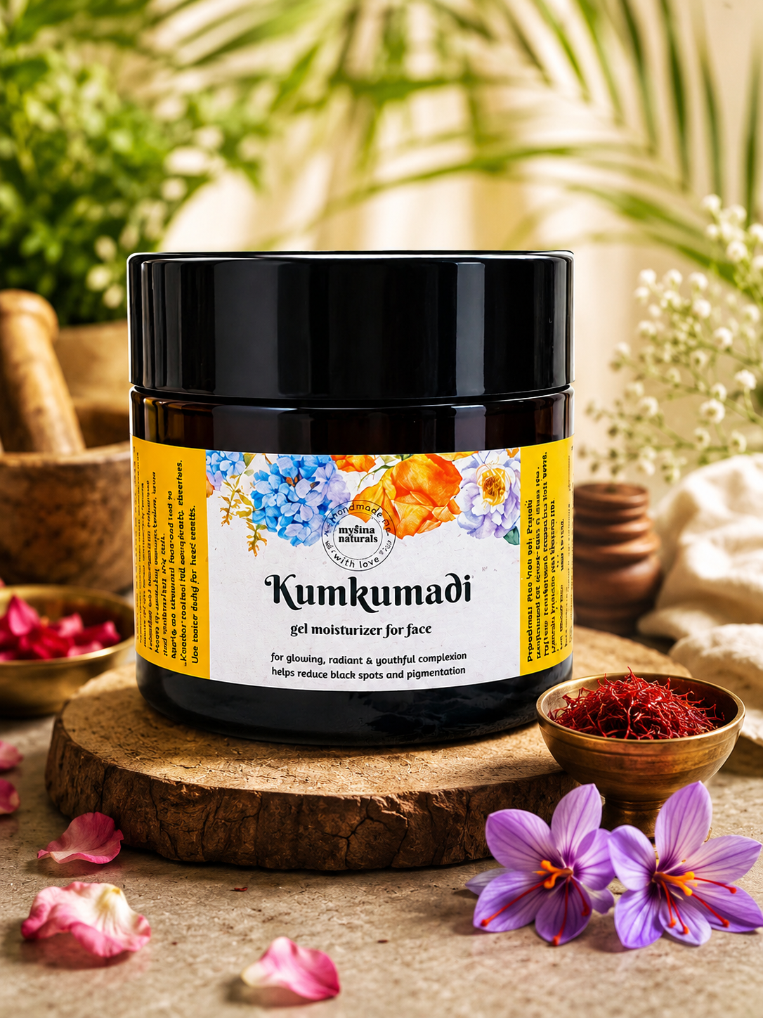 Kumkumadi Gel Moisturiser – Ayurvedic Glow in Every Drop