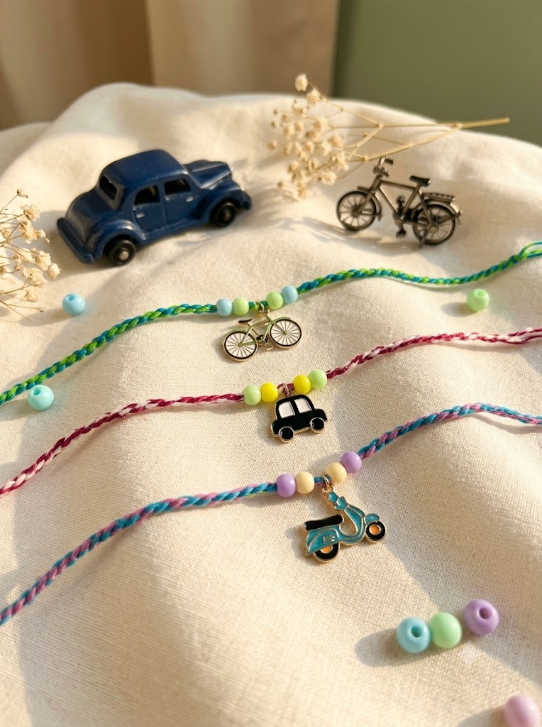 Little Wheels Kids Rakhi