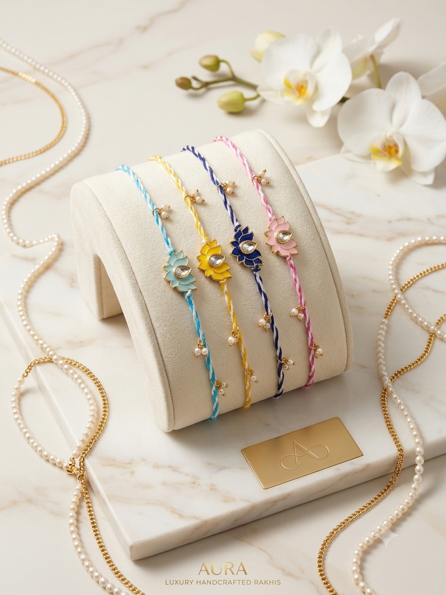 Lotus Rakhi collection