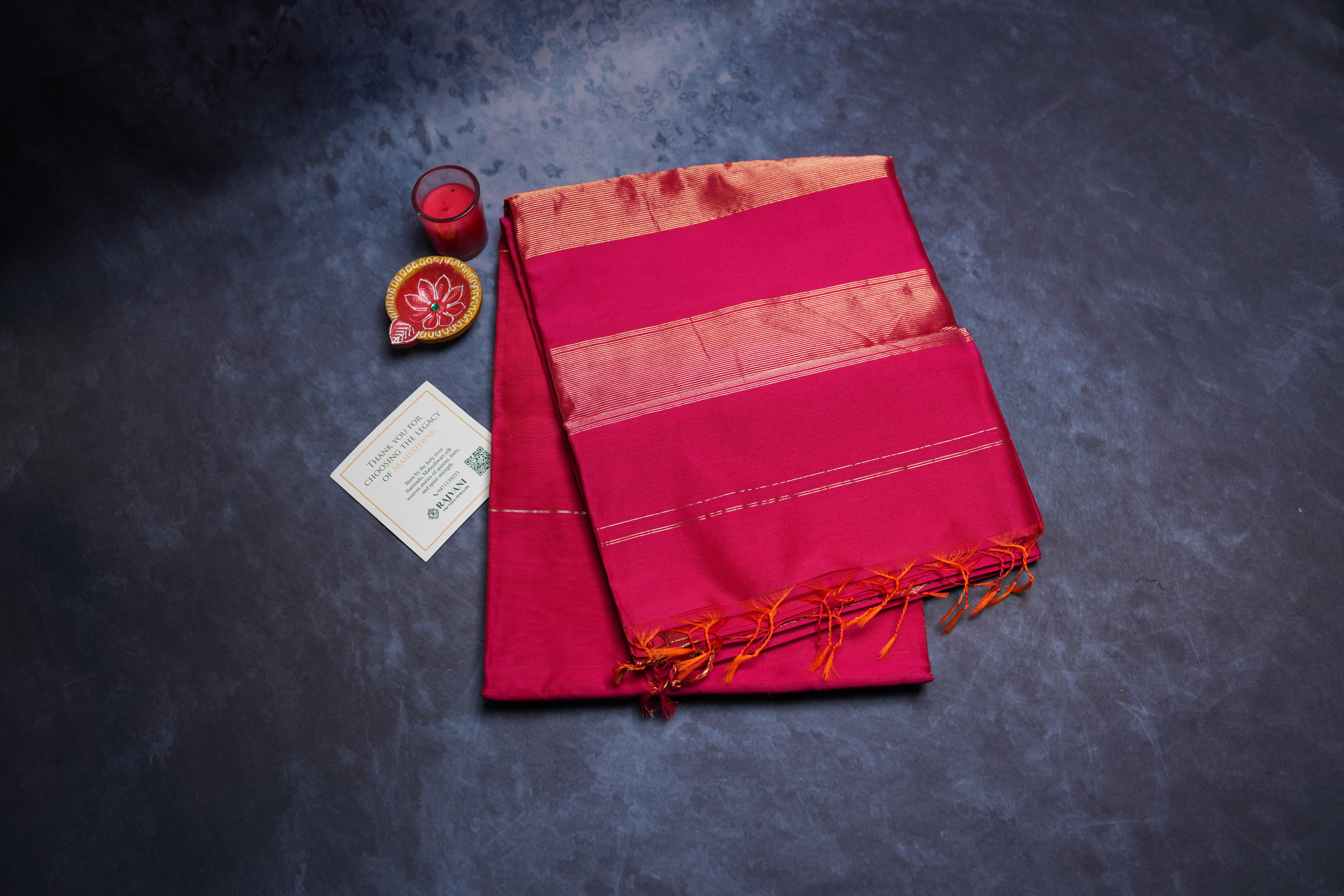 Maheshwari saree with blouse