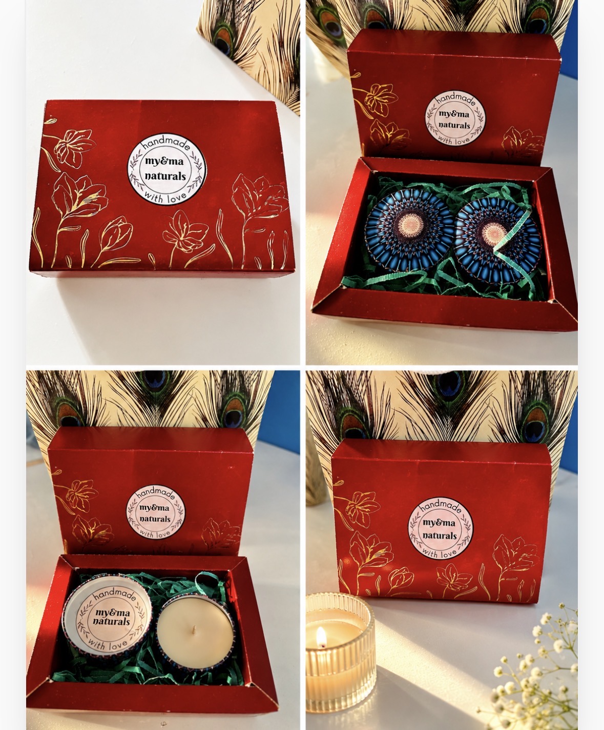 Mandala Glow Candle Gift Set