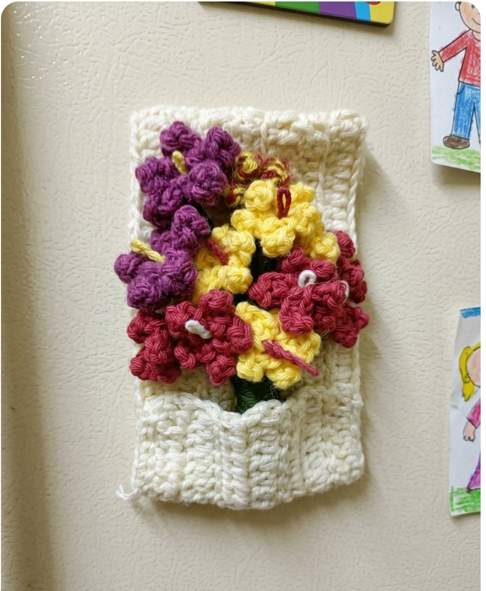 Mini Flower bouquet with frame