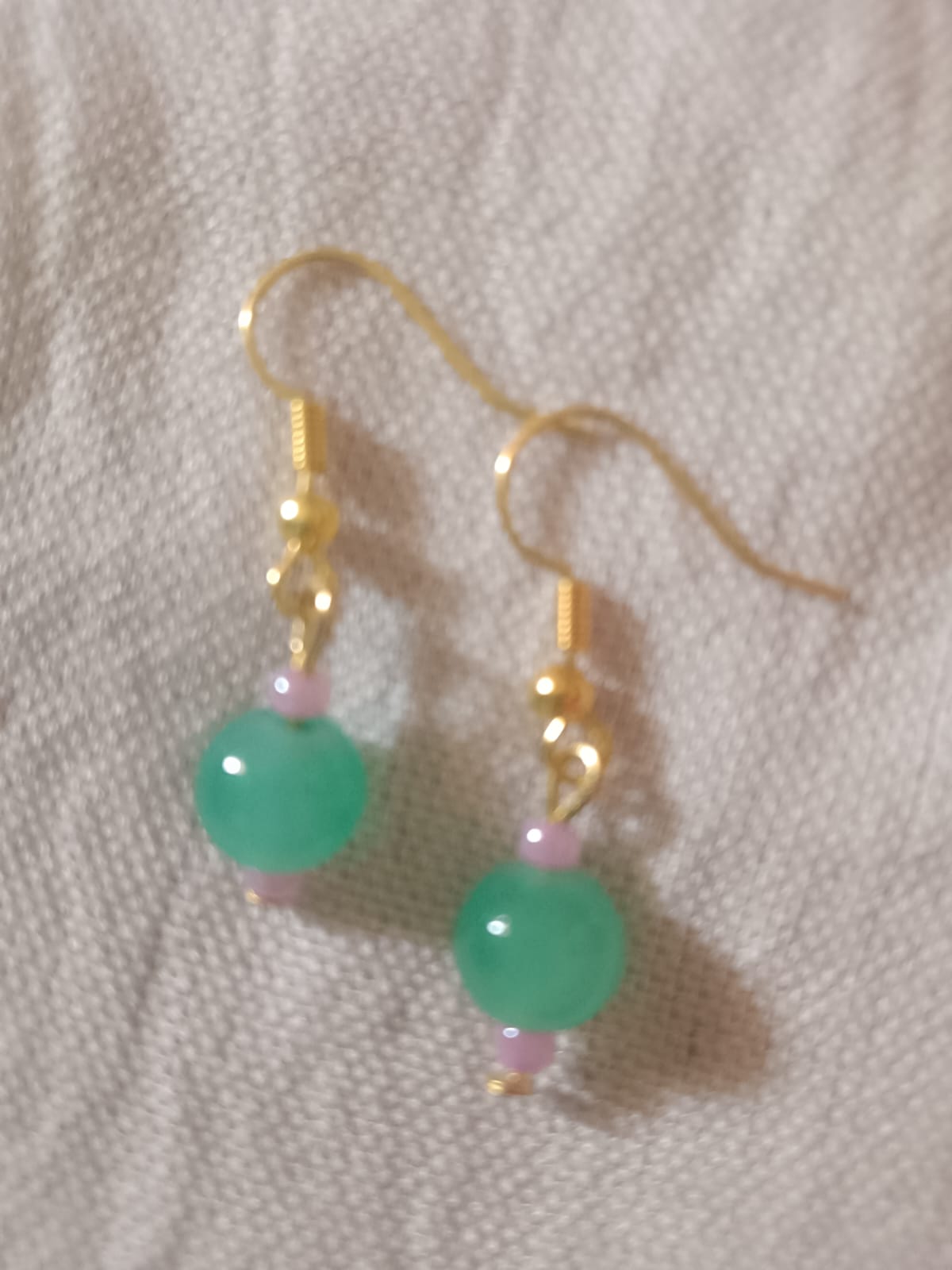 Minimalist Translucent Pastel Stacked Drop Earrings