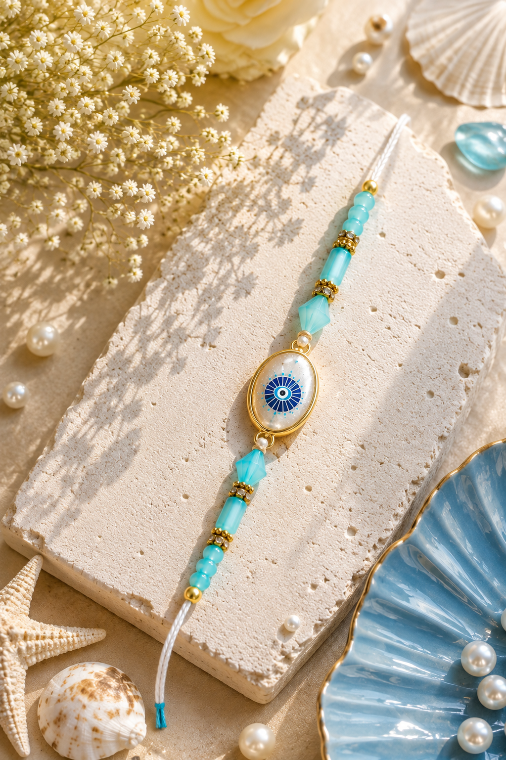 Nazar Shield Handmade Rakhi