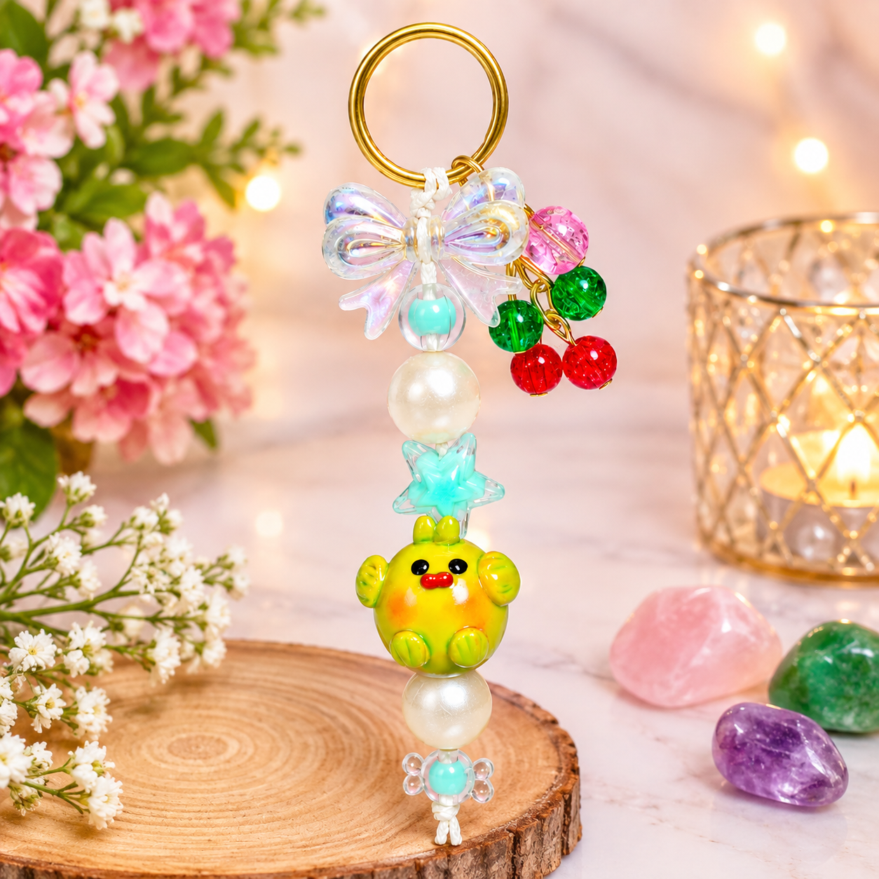 Pea Pea Kawaii Handmade Charm For Bags/Phone/Vehicle/Keychains
