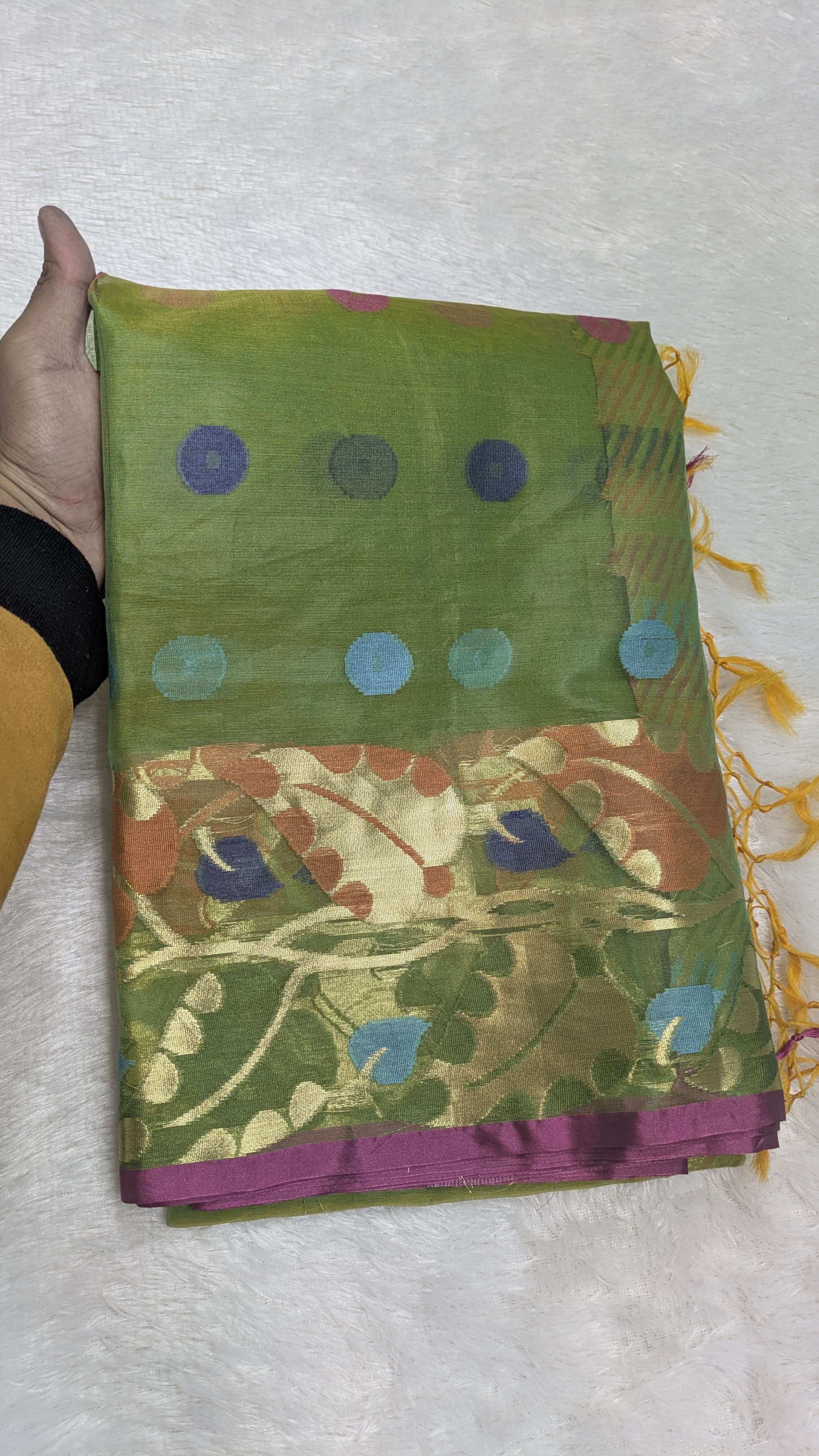 Premium Banarasi Kora Organza Saree
