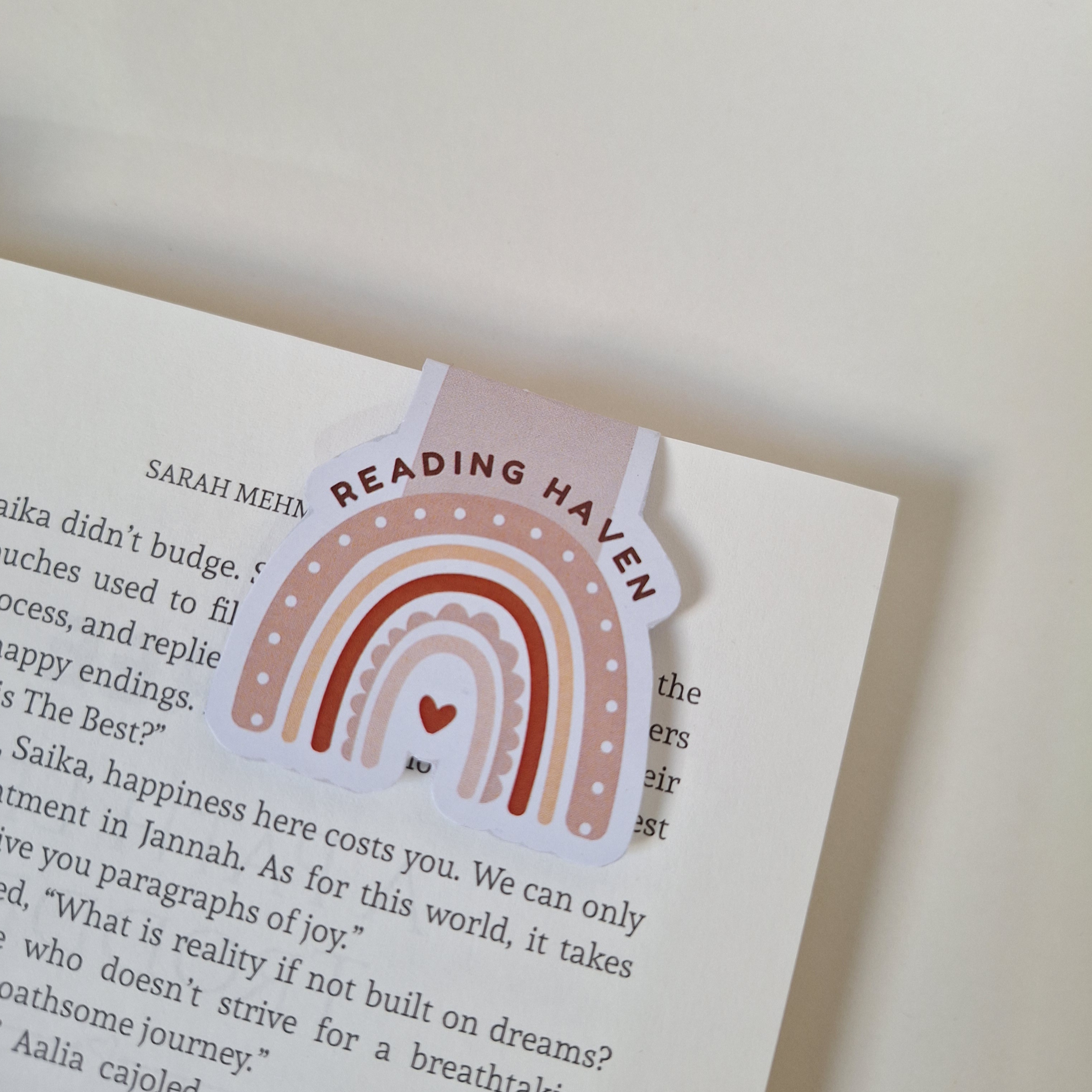 Reading Haven Magnetic Bookmark