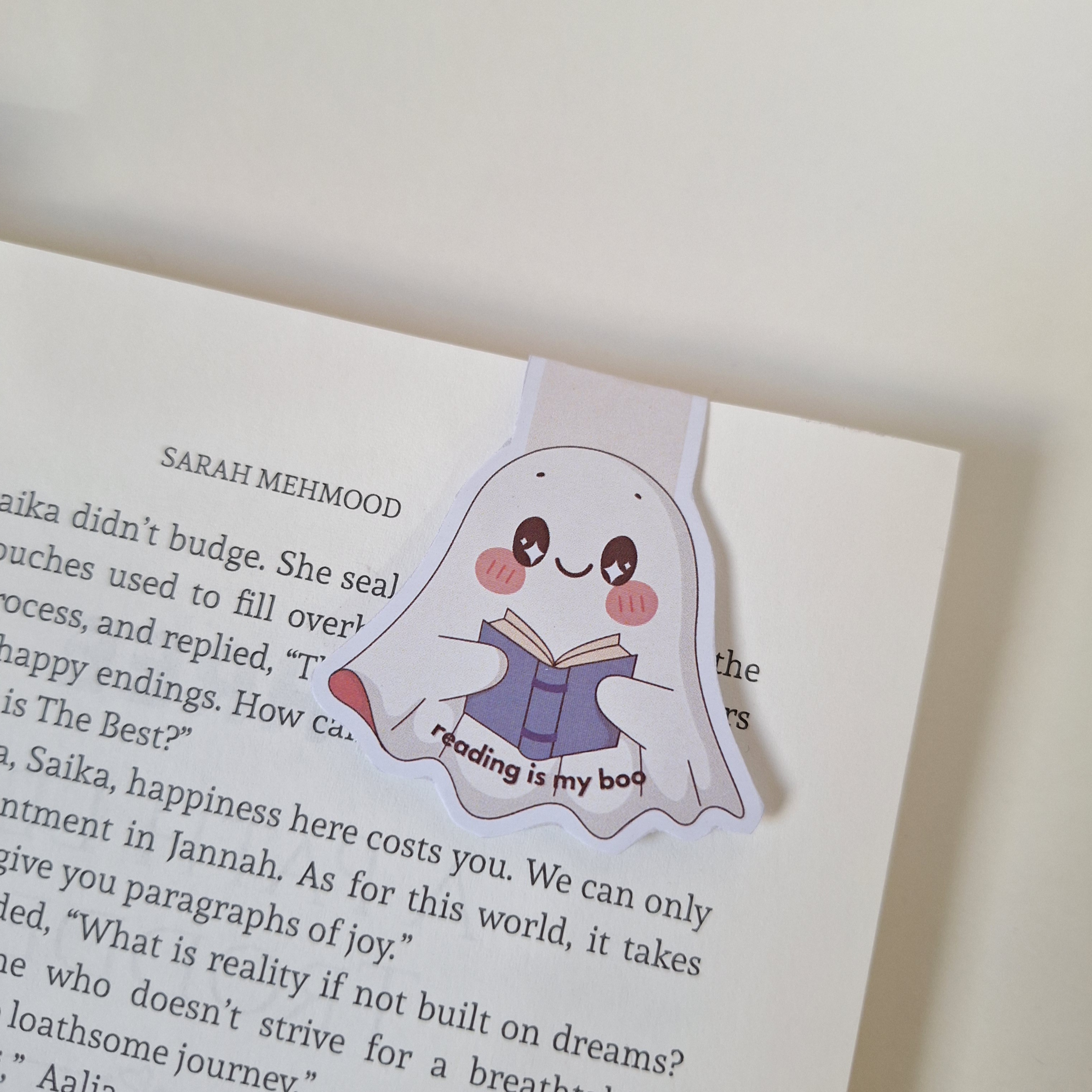 Reading is my Boo Magnetic Bookmark