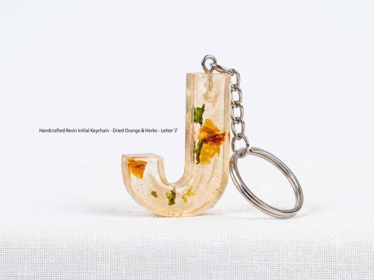 Resin keychain